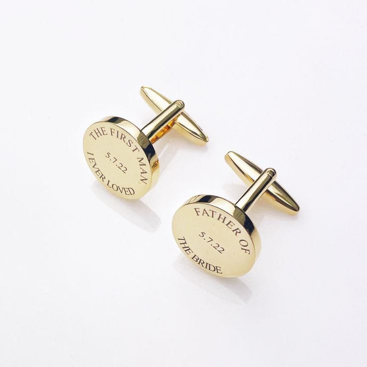 Customized Round Cufflinks