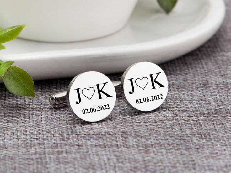 Customized Round Cufflinks