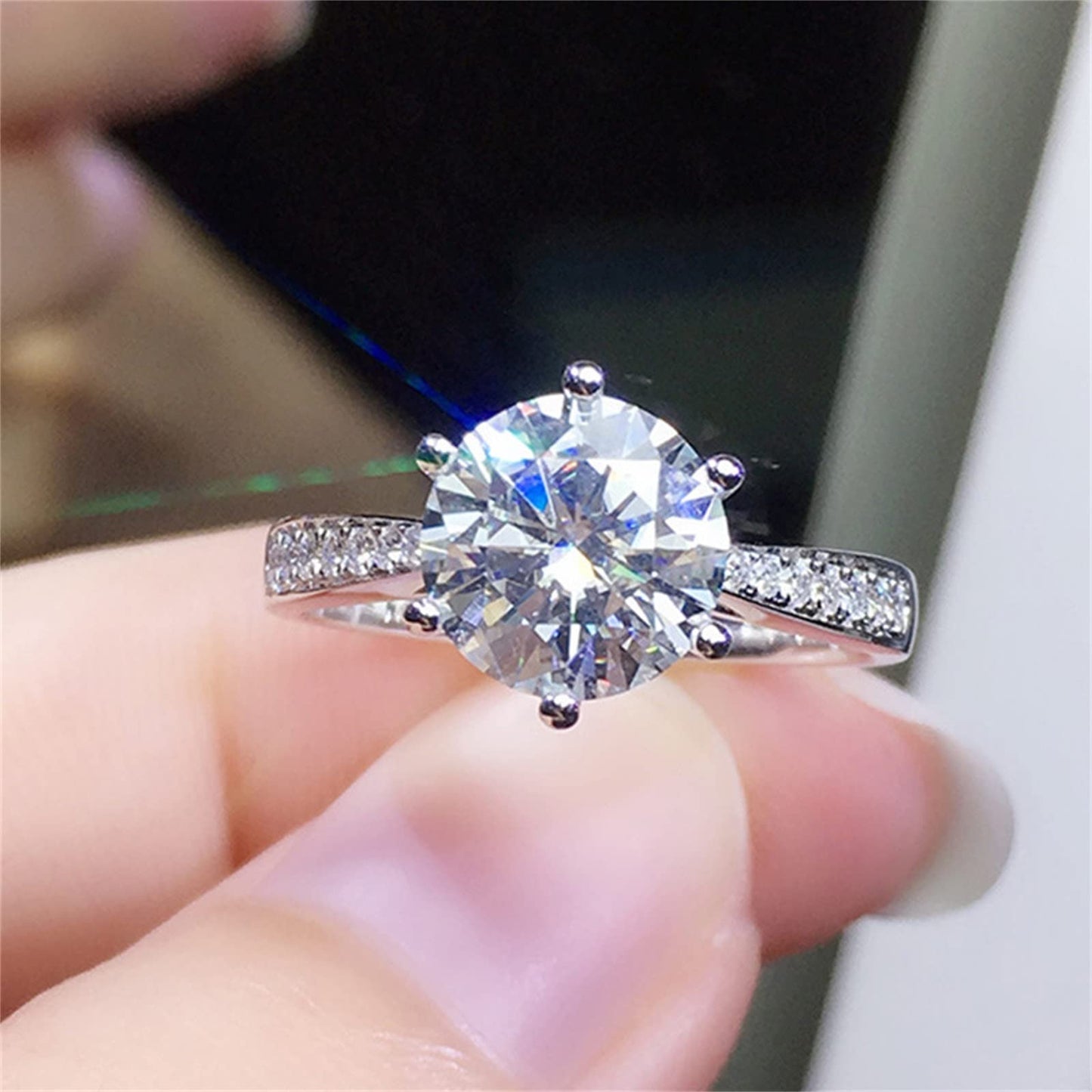 Diamond Cut Luxury Zircon Ring