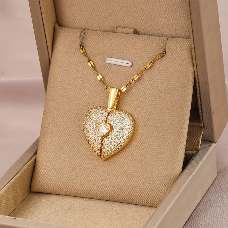 Diamond Heart Necklace